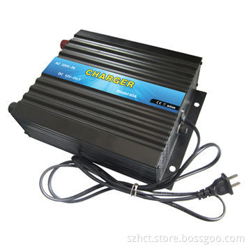 220 to 12V/60A Standard Lead-acid Battery Charger with Over-charging Protection